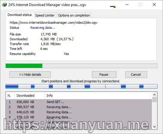 Windows高速下载软件 internet download manager