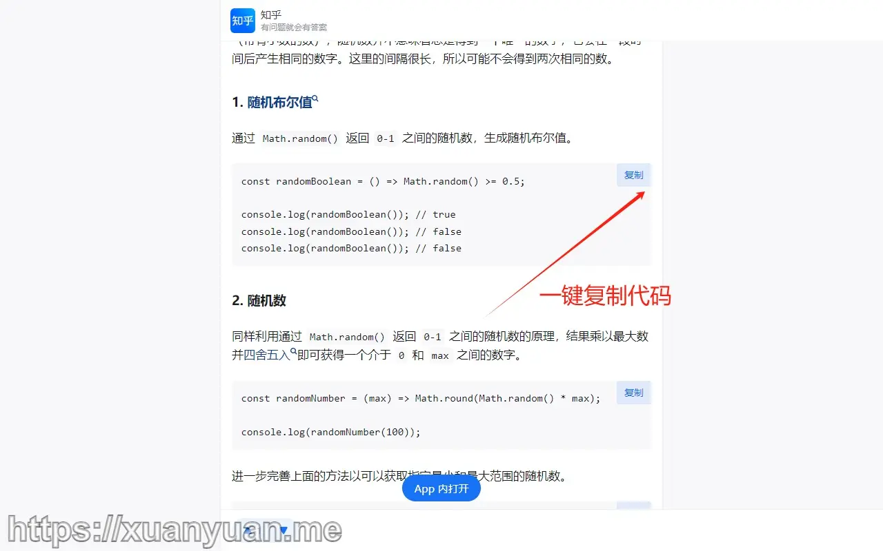 code-box：免登录一键复制代码浏览器插件-xuanyuan.me